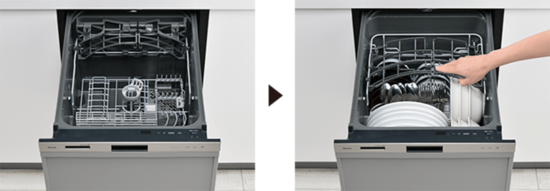 折りたたみサークルラック