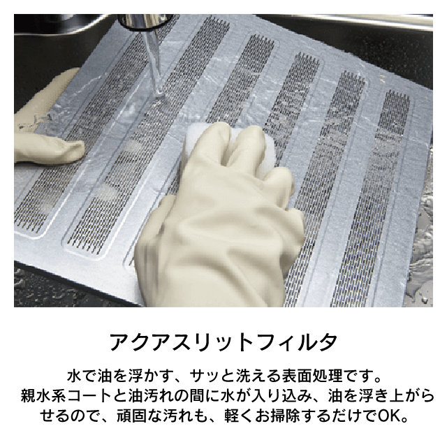 アクアスリットフィルタ