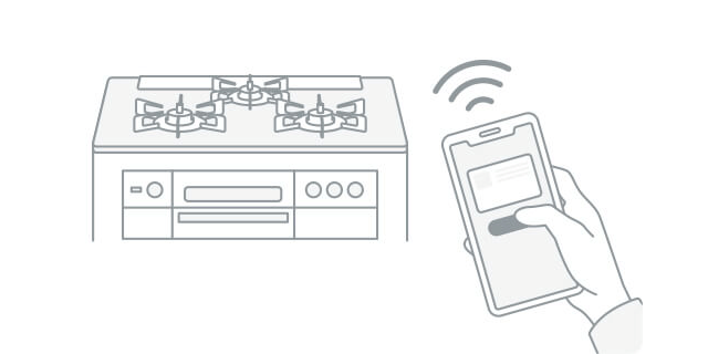簡単操作で調理スタート