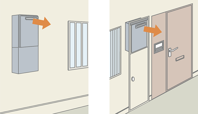 屋外壁掛・PS標準設置型